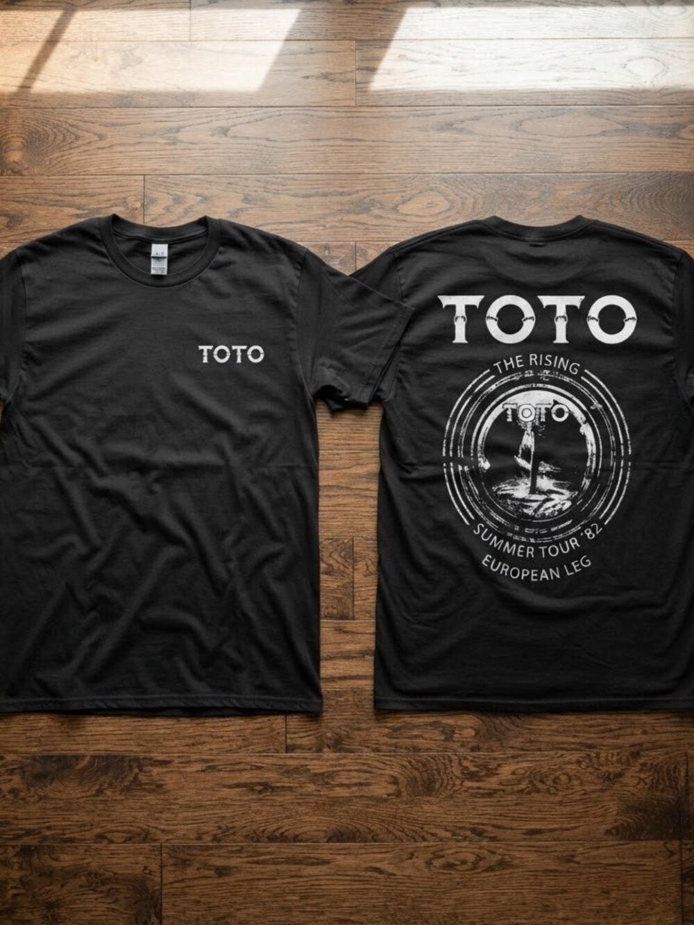 TOTO Cross Roads Summer Tour 2026 Small Logo Double Sided Reprint T-Shirt